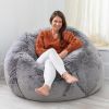 Jaxx Metro Sac 5 Bean Bag Chair - Luxe Fur