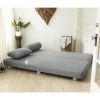 Jaxx Avida Daybed – Fold Out Queen Sleeper – Premium Boucle: Sleek and Modern Lounge for Relaxing and Overnight Guests - Dark Grey