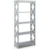 5-Tier Modern Freestanding Bookcase with Open Shelves