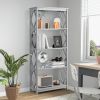 5-Tier Modern Freestanding Bookcase with Open Shelves