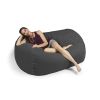 Jaxx 5.5 Foot Lounger Bean Bag Loveseat