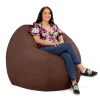 Jaxx Saxx 5 Foot Large Bean Bag w/ Removable Cover