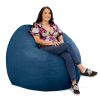 Jaxx Saxx 5 Foot Large Bean Bag w/ Removable Cover