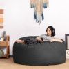 Jaxx Saxx 5 Foot Large Bean Bag w/ Removable Cover