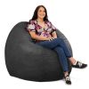 Jaxx Saxx 5 Foot Large Bean Bag w/ Removable Cover