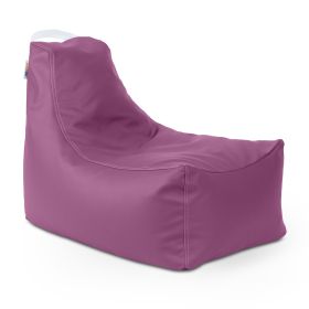 Jaxx Pezzi Jr Kids Classroom Bean Bag Chair (Option: Premium Vinyl Purple)