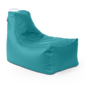 Jaxx Pezzi Jr Kids Classroom Bean Bag Chair (Option: Premium Vinyl Turquoise)