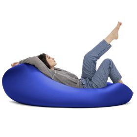 Nimbus Spandex Bean Bag Chair (Option: Large Royal Blue)