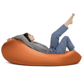 Nimbus Spandex Bean Bag Chair (Option: Large Orange)