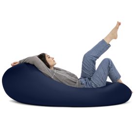 Nimbus Spandex Bean Bag Chair (Option: Large Navy)