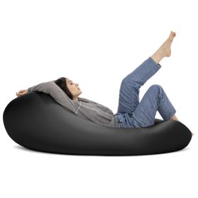 Nimbus Spandex Bean Bag Chair (Option: Large Black)