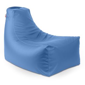 Jaxx Pezzi Premium Vinyl Classroom Bean Bag Chair (Option: Royal Blue)