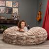 Jaxx 6 Foot Cocoon - Large Bean Bag Chair for Adults