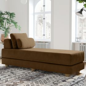 Jaxx Balshan Chaise Lounge Daybed (Option: Toffee)