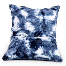 Jaxx Saxx 3.5 Foot Giant Décor Floor Pillow - Faux Fur (Option: Blue & White Print)