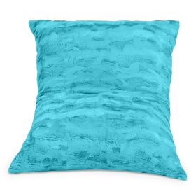 Jaxx Saxx 3.5 Foot Giant Décor Floor Pillow - Faux Fur (Option: Maui Turquoise)