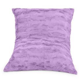 Jaxx Saxx 3.5 Foot Giant Décor Floor Pillow - Faux Fur (Option: Bellflower Purple)