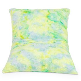 Jaxx Saxx 3.5 Foot Giant Décor Floor Pillow - Faux Fur (Option: Firefly Yellow)