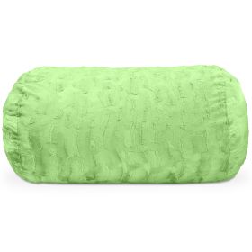 Jaxx Sofa Saxx Bean Bag Couch - 4 Foot - Faux Fur (Option: Lime Green)