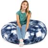 Jaxx Cocoon 4 Foot Bean Bag Chair - Faux Fur