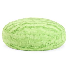 Jaxx Cocoon 4 Foot Bean Bag Chair - Faux Fur (Option: Lime Green)