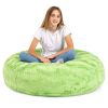 Jaxx Cocoon 4 Foot Bean Bag Chair - Faux Fur