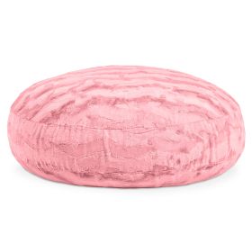 Jaxx Cocoon 4 Foot Bean Bag Chair - Faux Fur (Option: Rose Quartz)