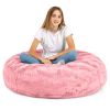 Jaxx Cocoon 4 Foot Bean Bag Chair - Faux Fur