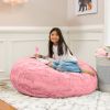 Jaxx Cocoon 4 Foot Bean Bag Chair - Faux Fur