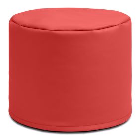 Jaxx  Mallo  Modular Pouf Classroom Bean Bag Seat (Option: Premium Vinyl - Red)