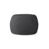 Jaxx Ellis Ottoman Shearling Faux-Lamb Plush Pouf for Modern Interior Design