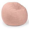 Jaxx Saxx Shearling Faux-Lamb 4 Ft Large Round Bean Bag