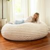 Jaxx 6 Foot Cocoon - Large Bean Bag Chair for Adults