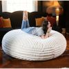 Jaxx 6 Foot Cocoon - Large Bean Bag Chair for Adults