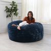 Jaxx Saxx 5 Foot Large Bean Bag w/ Removable Cover