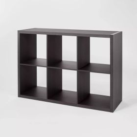 6 Cube Organizer (Color: Black)