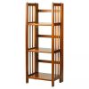 38" 3 Tier Folding Bookshelf