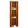 38" 3 Tier Folding Bookshelf