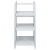 38" 3 Tier Folding Bookshelf