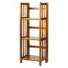 38" 3 Tier Folding Bookshelf